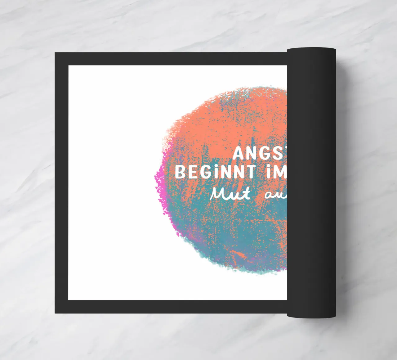 Moed ook! 2 deurmat van Julia Reyelt