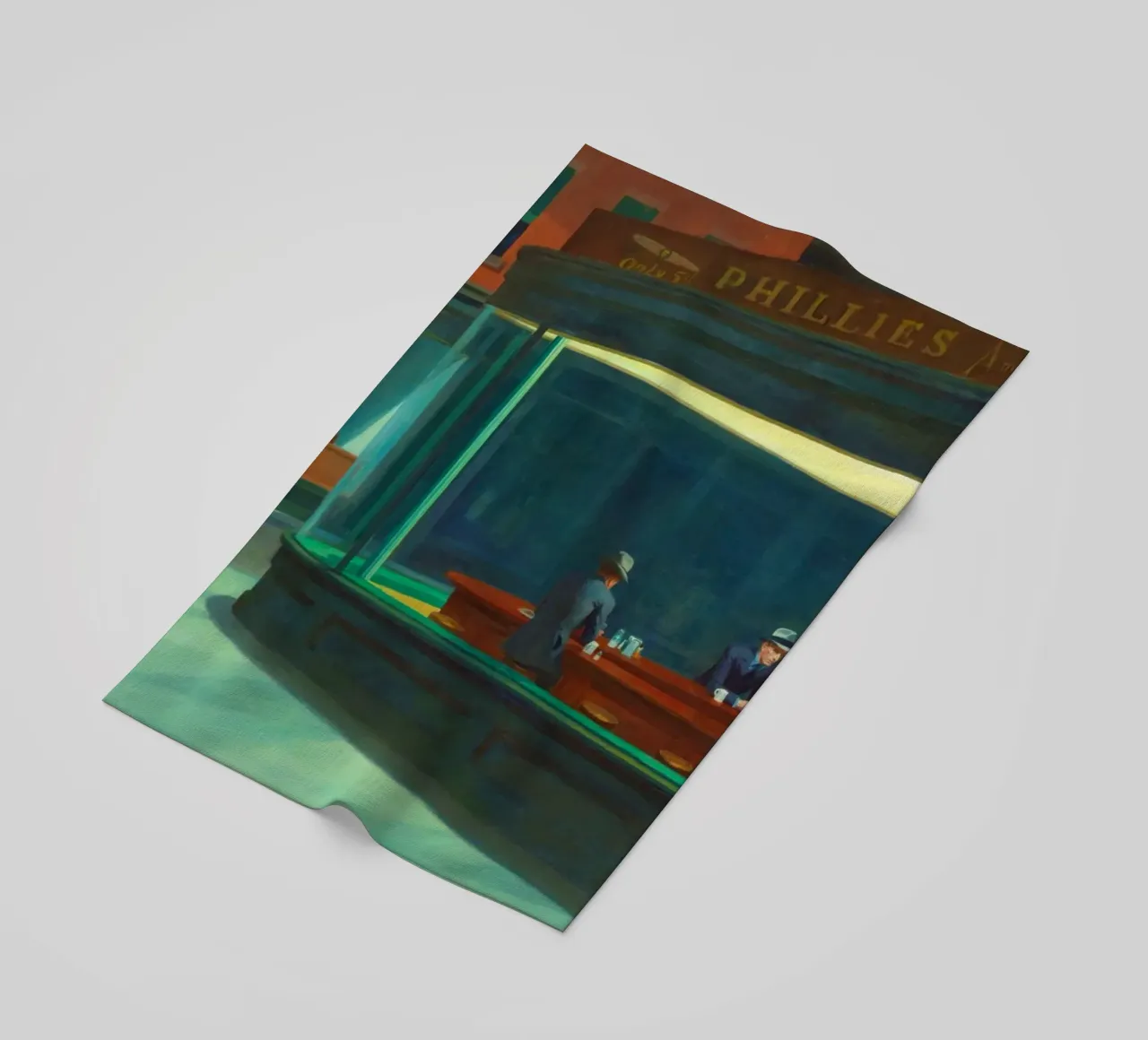 Nighthawks di Edward Hopper telo mare da Classic Art Prints