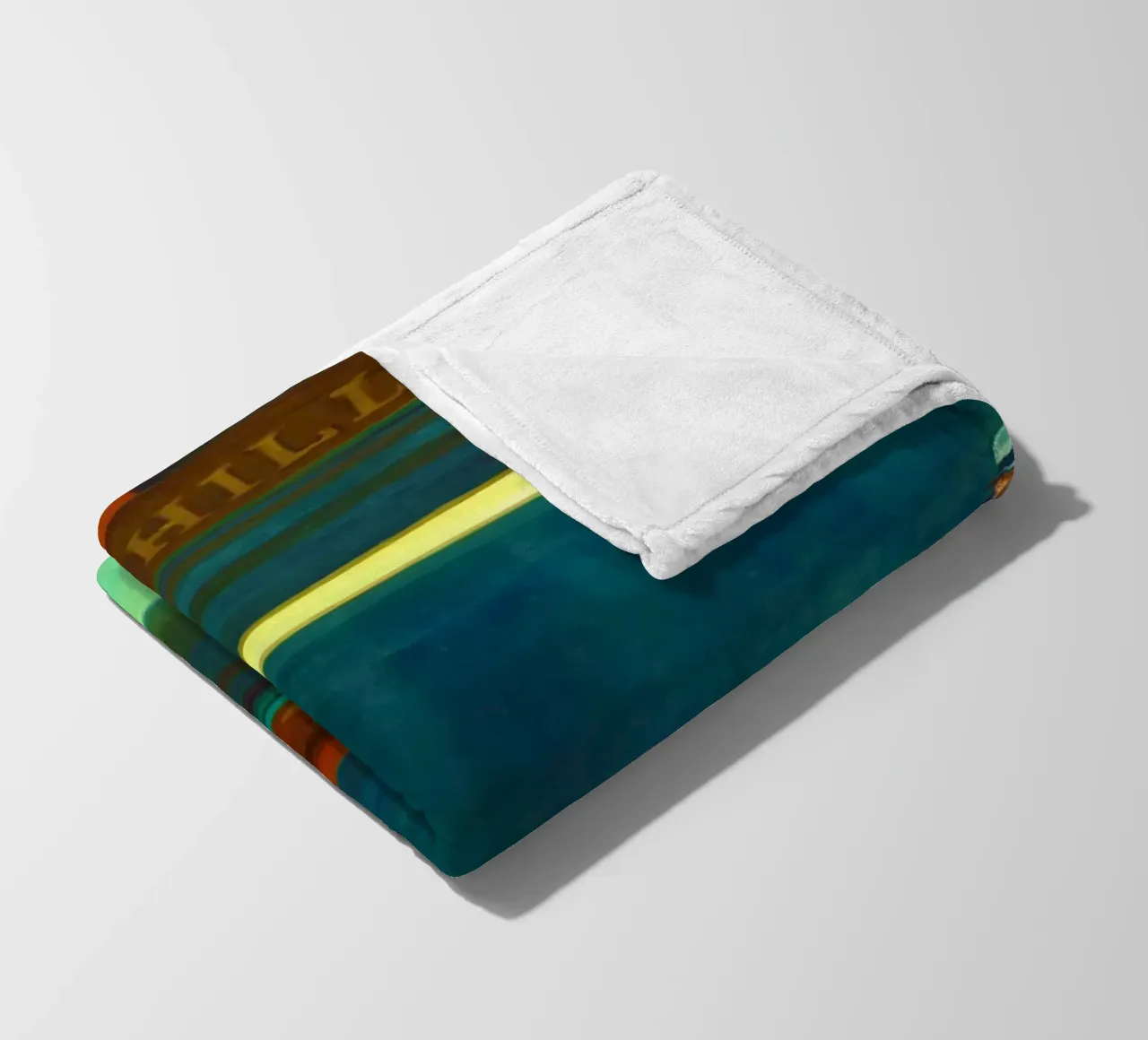 Nighthawks di Edward Hopper. coperta in pile da Chérie Prints