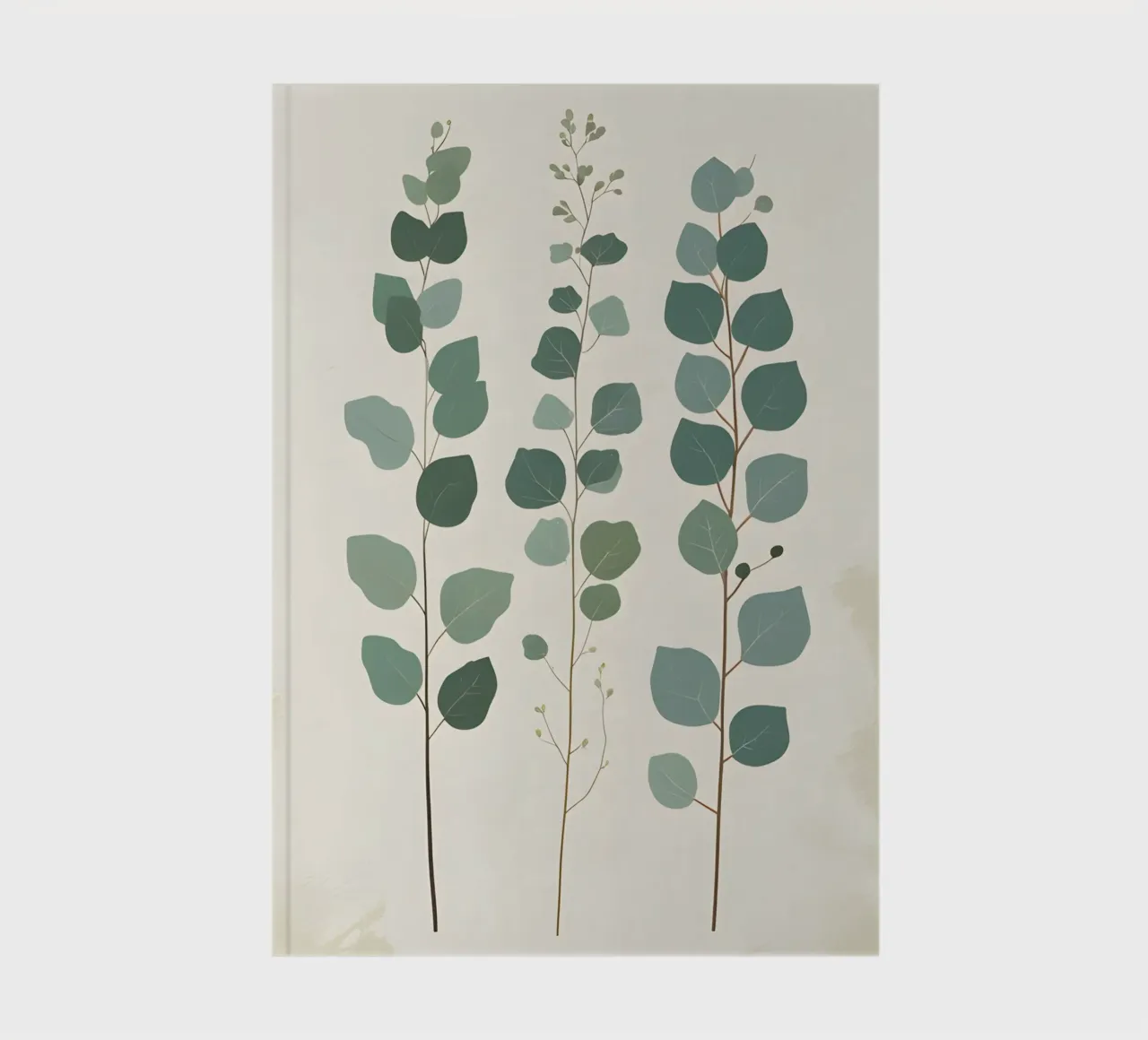 Eucalyptus - Multiple Stems notebook by Botanical Gallery