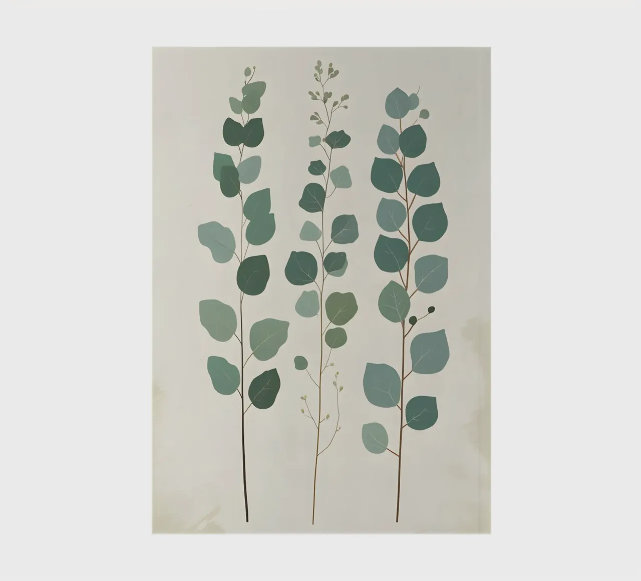Eucalyptus - Multiple Stems notebook by Botanical Gallery