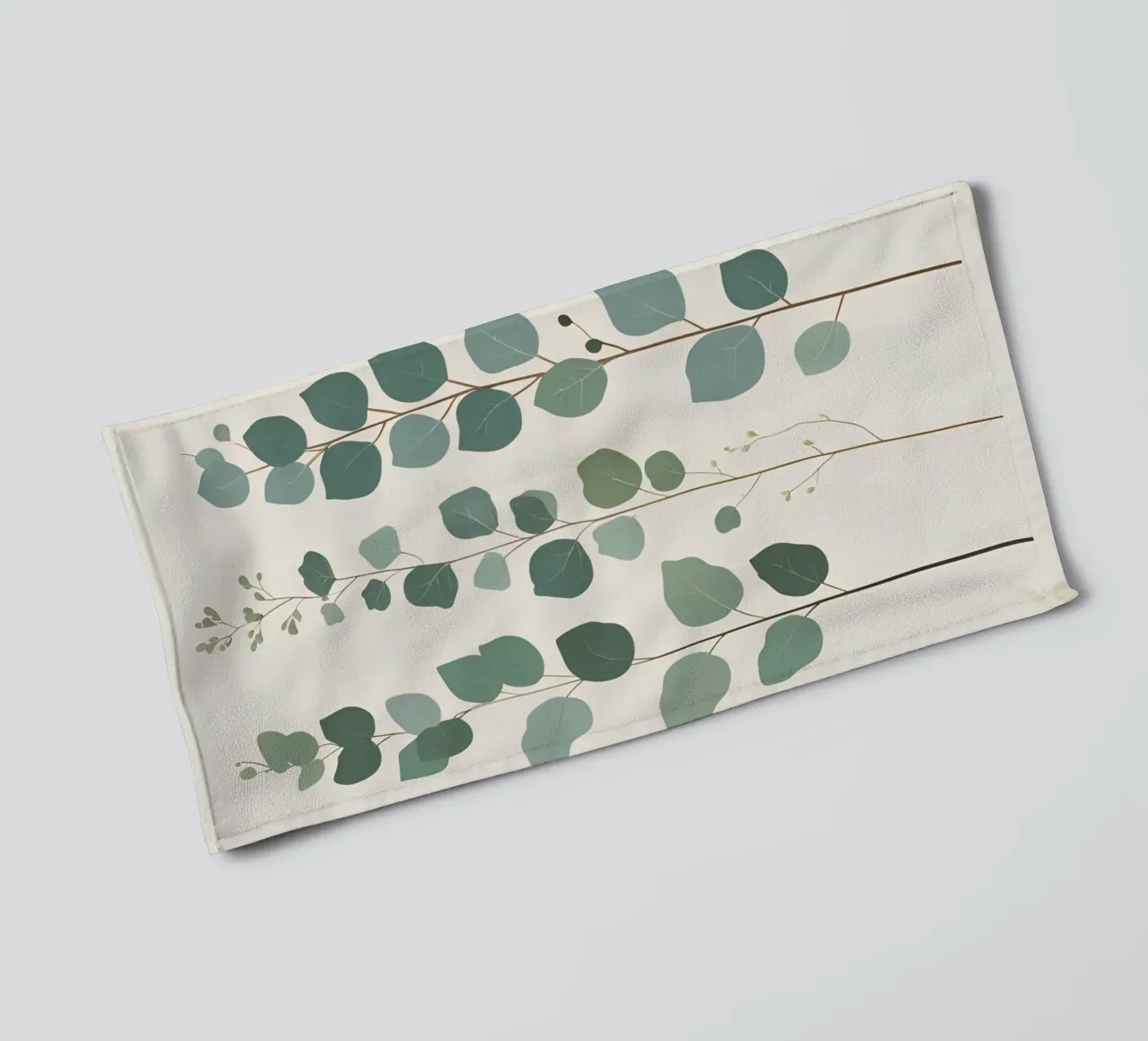 Eucalyptus - Multiple Stems towel by Botanical Gallery