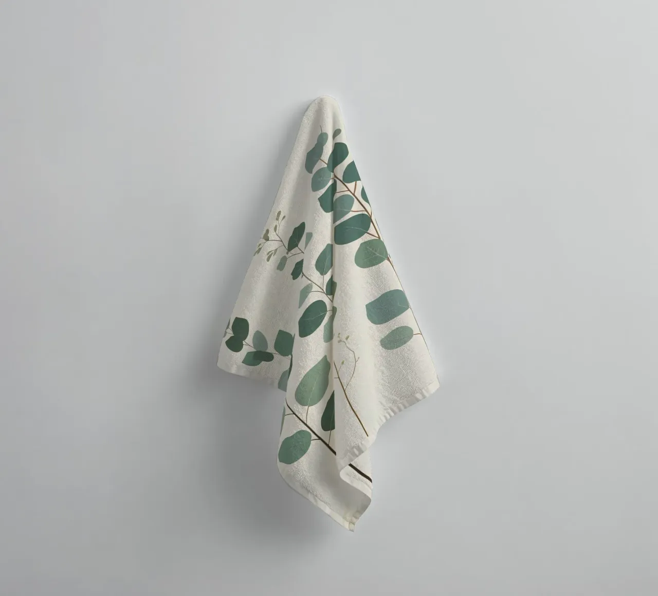 Eucalyptus - Multiple Stems towel by Botanical Gallery