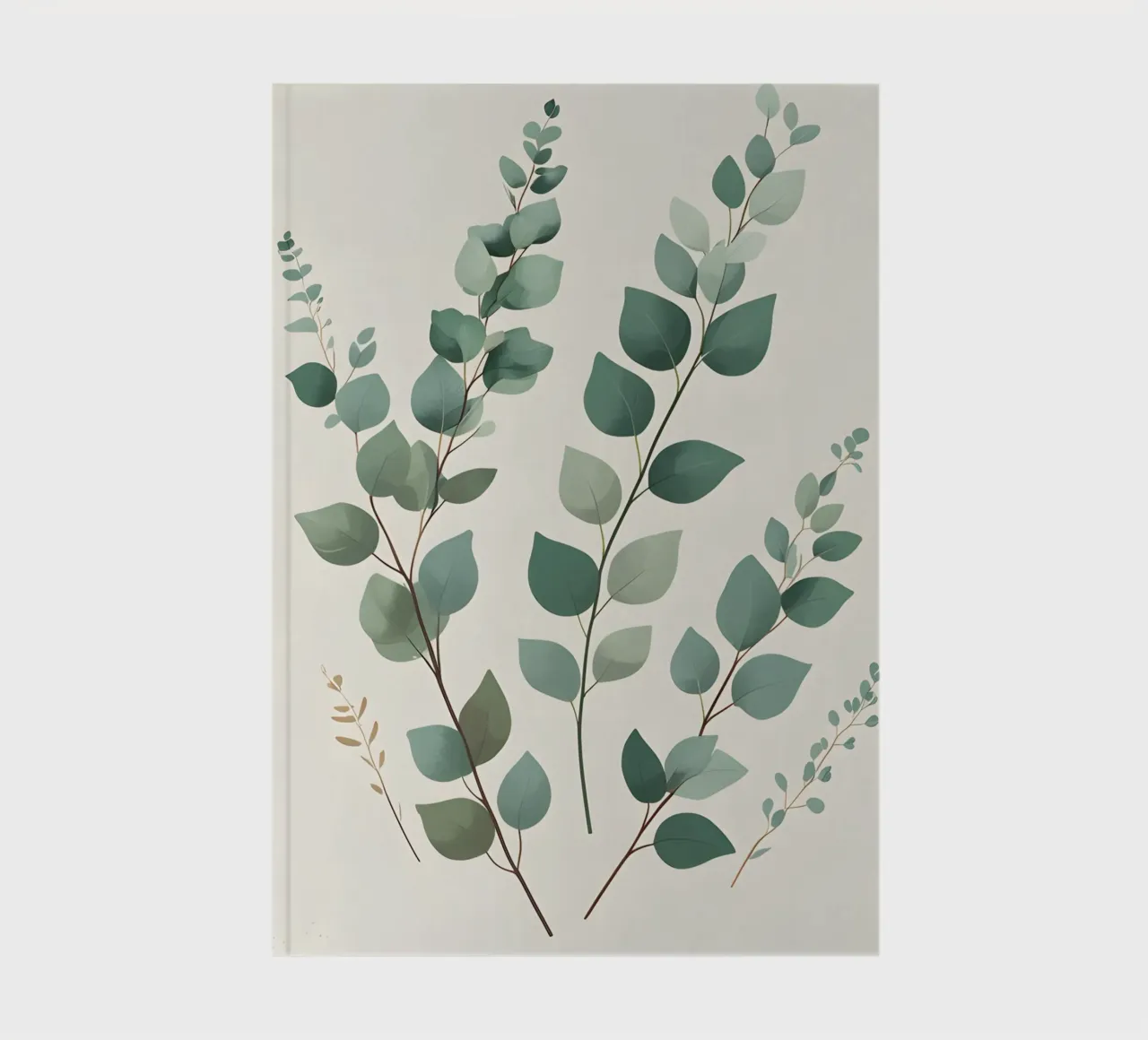 Eucalyptus - Multiple Stems notebook by Botanical Gallery