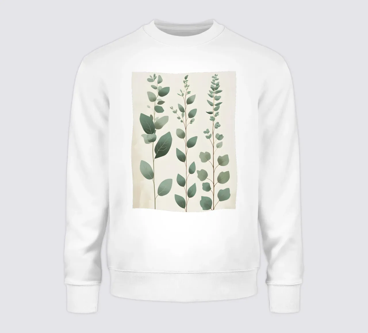 Eucalipto - Steli multipli felpa da Botanical Gallery