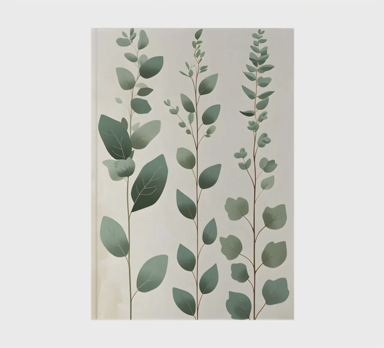 Eucalyptus - Multiple Stems notebook by Botanical Gallery