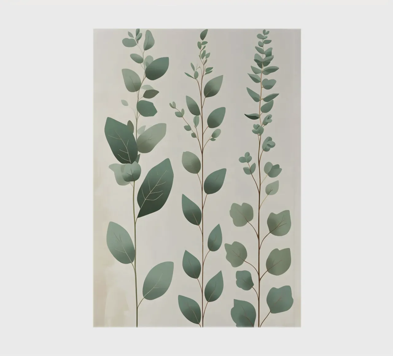 Eucalyptus - Multiple Stems notebook by Botanical Gallery
