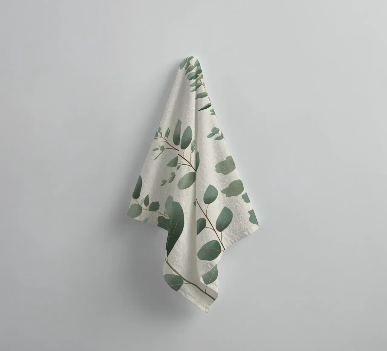 Eucalyptus - Multiple Stems towel by Botanical Gallery
