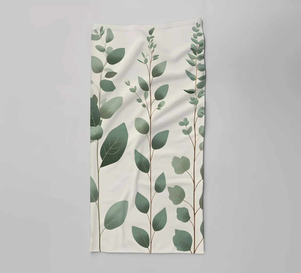 Eucalyptus - Multiple Stems towel by Botanical Gallery