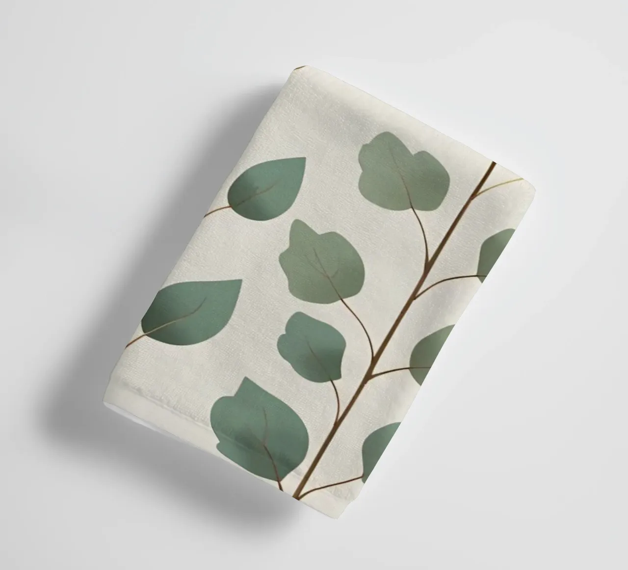 Eucalyptus - Multiple Stems towel by Botanical Gallery