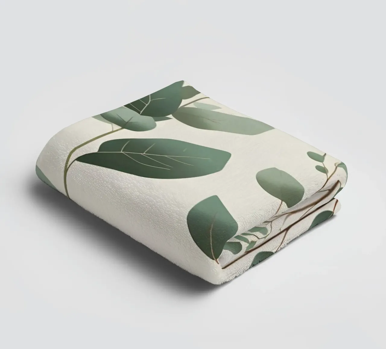 Eucalyptus - Multiple Stems towel by Botanical Gallery