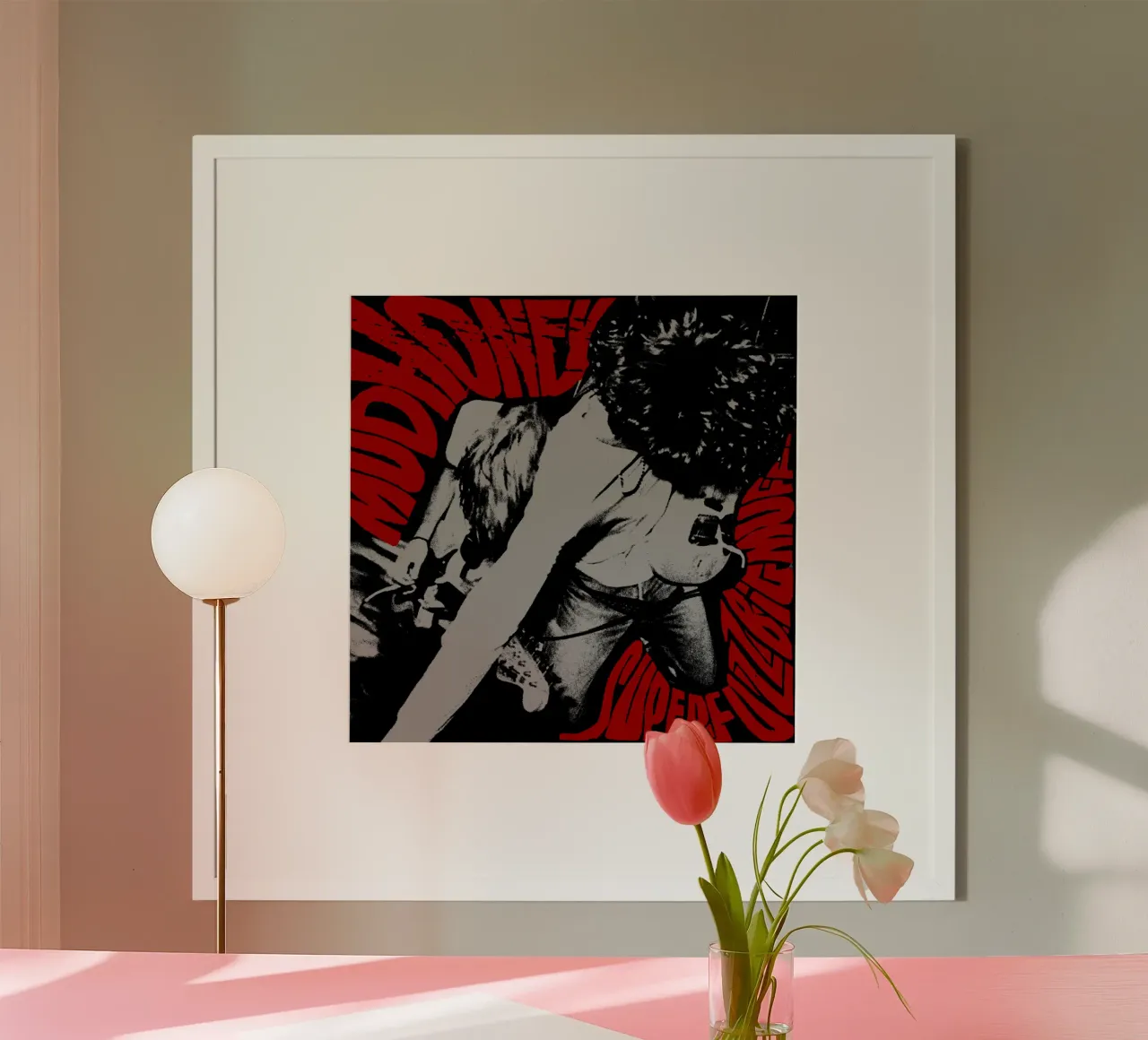 Maglietta classica Silhouette Rock Band poster da igoshdesigns