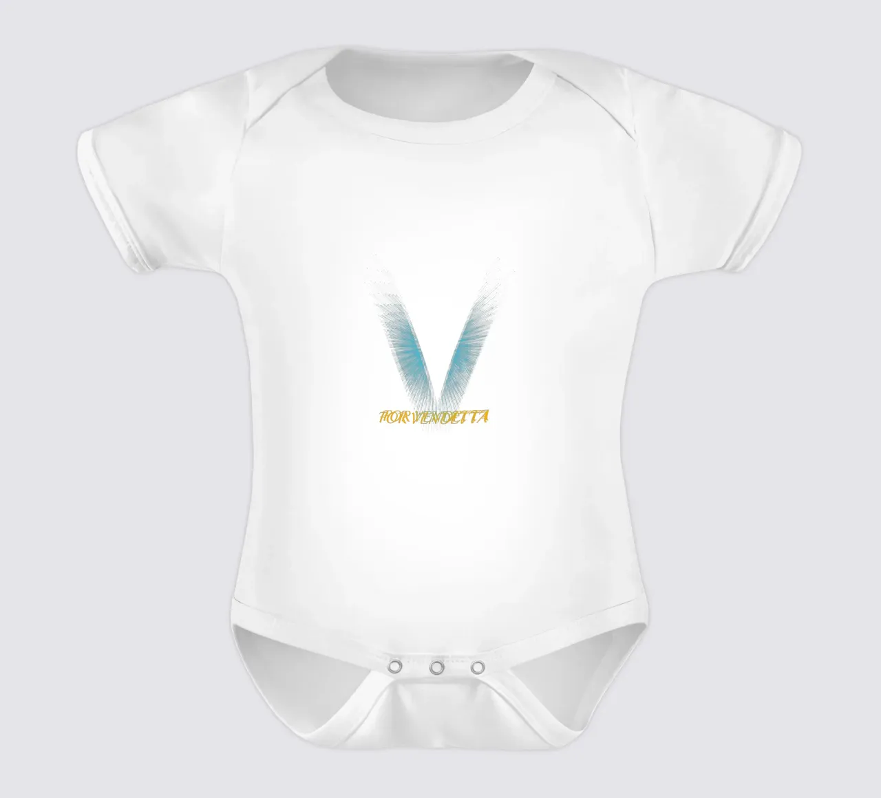V Per Vendetta body neonato maniche corte da Urban Life