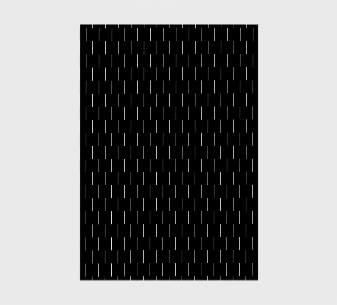 Minimalist Scandinavian Chic Lines | White on Black notebook by Beauty in Simplicity