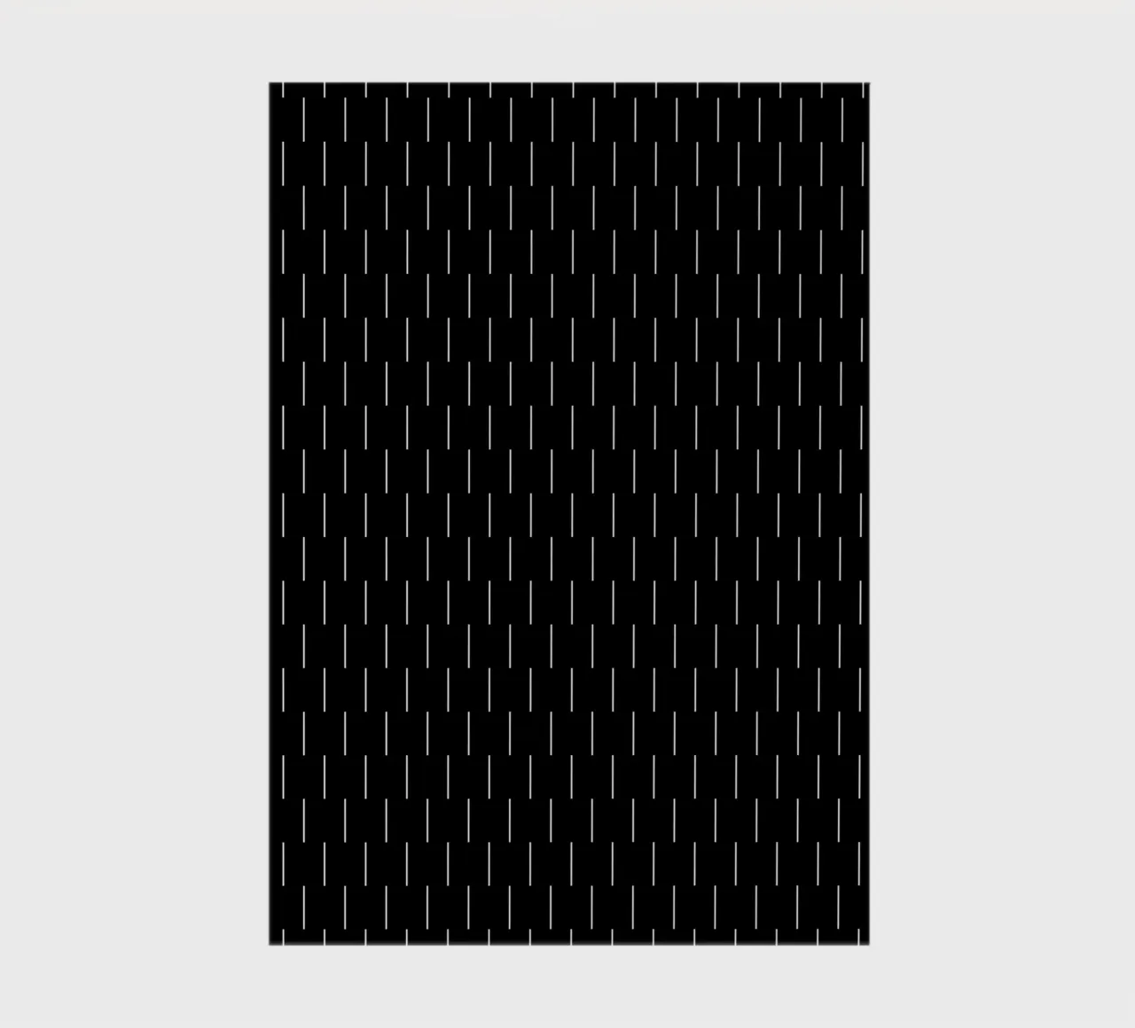 Minimalist Scandinavian Chic Lines | White on Black notebook by Beauty in Simplicity