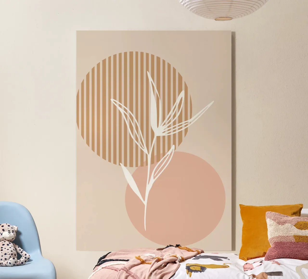 white sheet with circles plexiglass da vintageshop