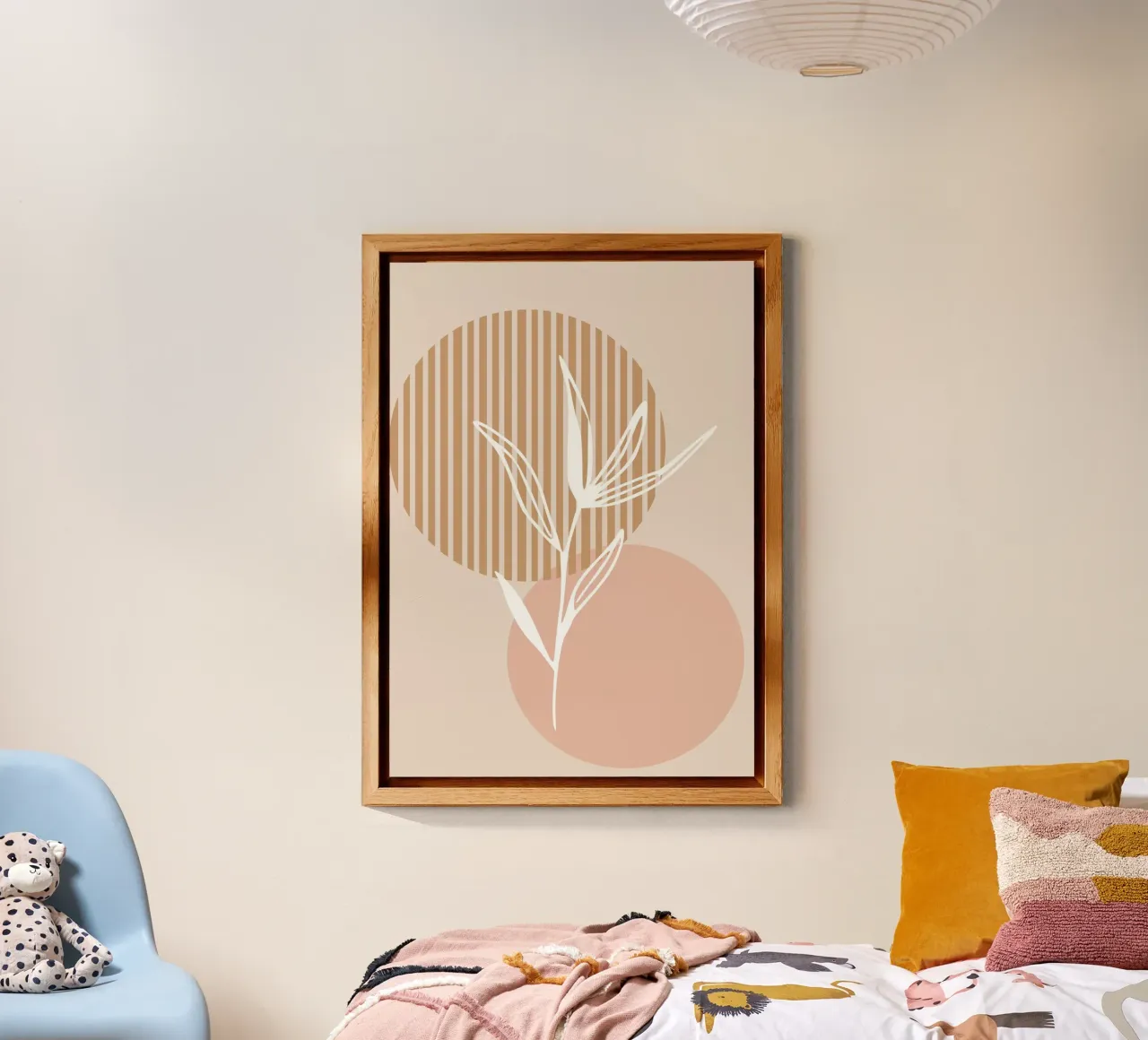 white sheet with circles alluminio dibond da vintageshop