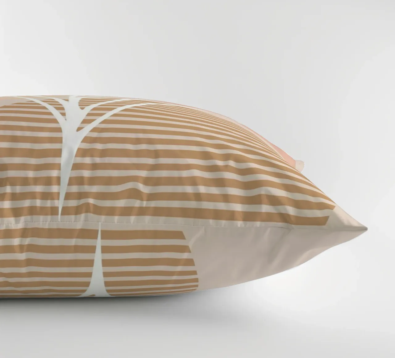 white sheet with even circles cuscino da vintageshop