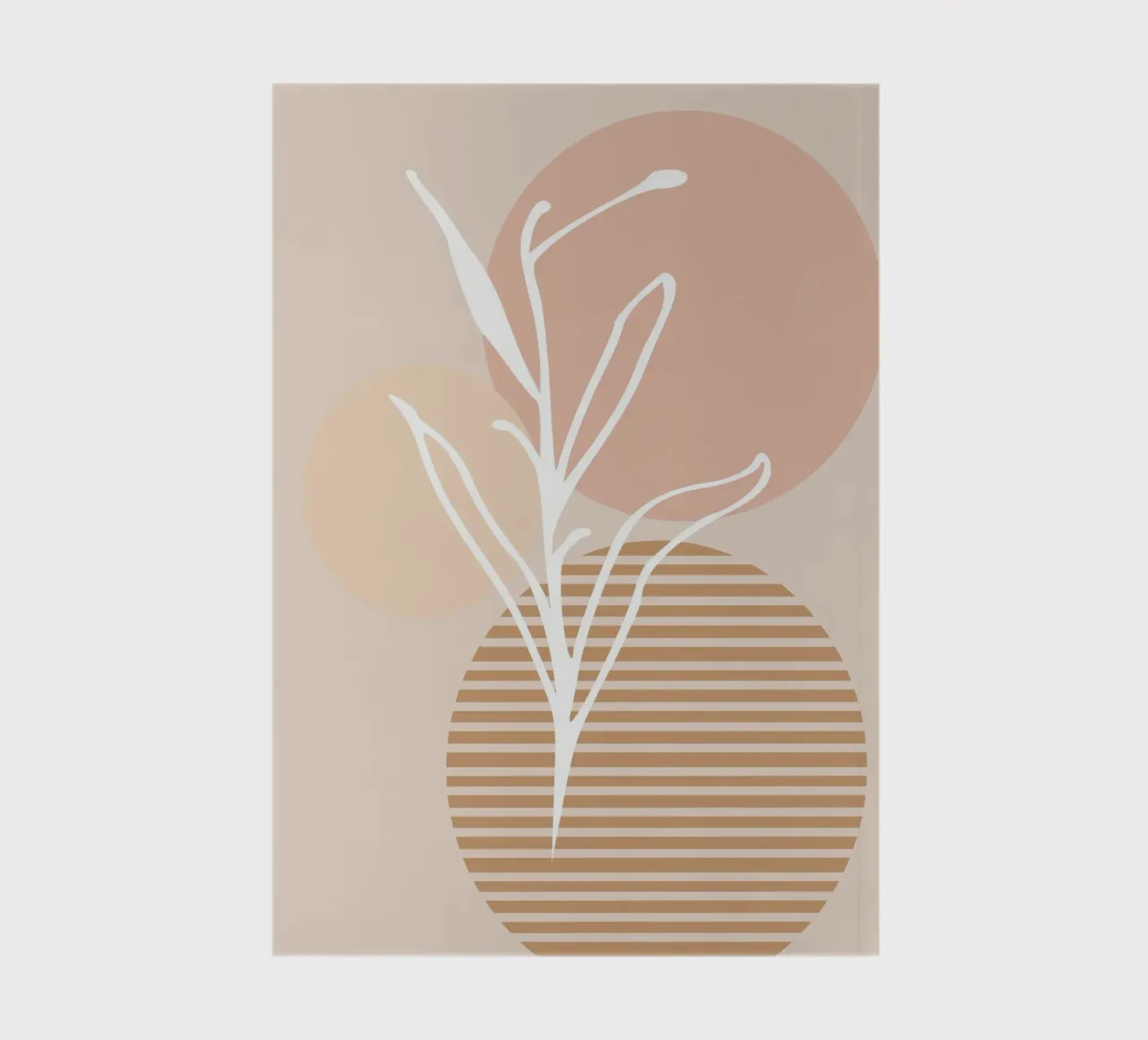 white sheet with even circles notebook by vintageshop