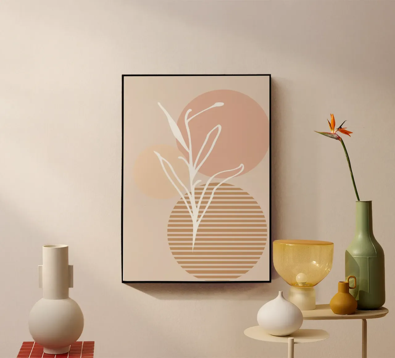 white sheet with even circles plexiglass da vintageshop