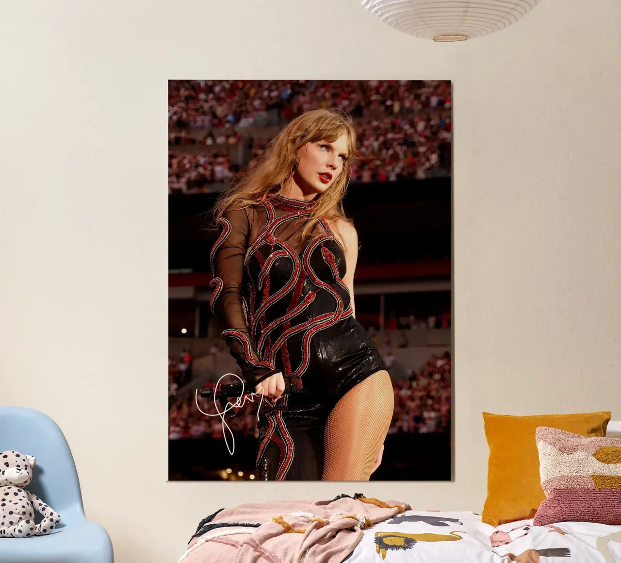 L'unica Taylor Swift poster con telaio in alluminio da discraft