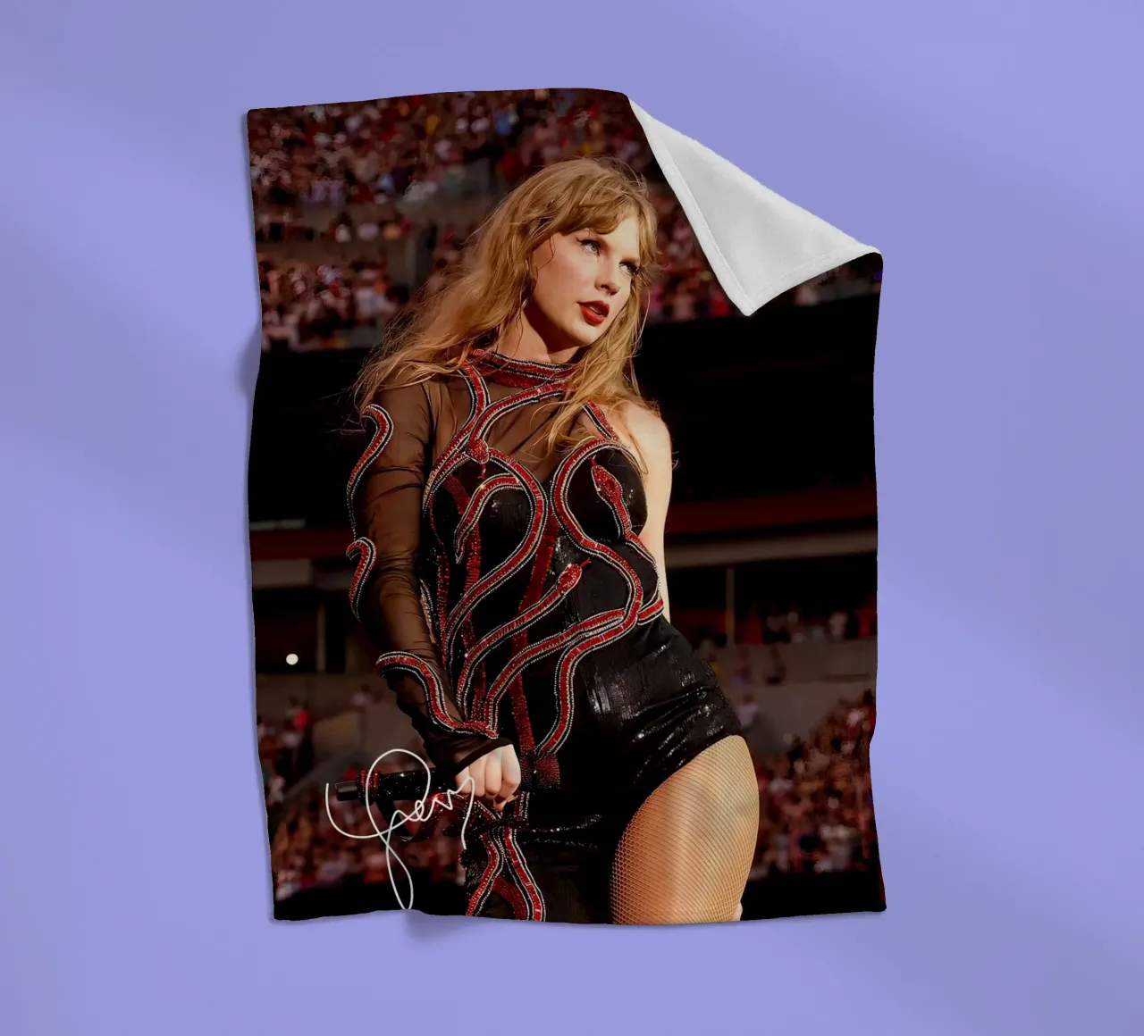 L'unica Taylor Swift coperta in pile da shiners