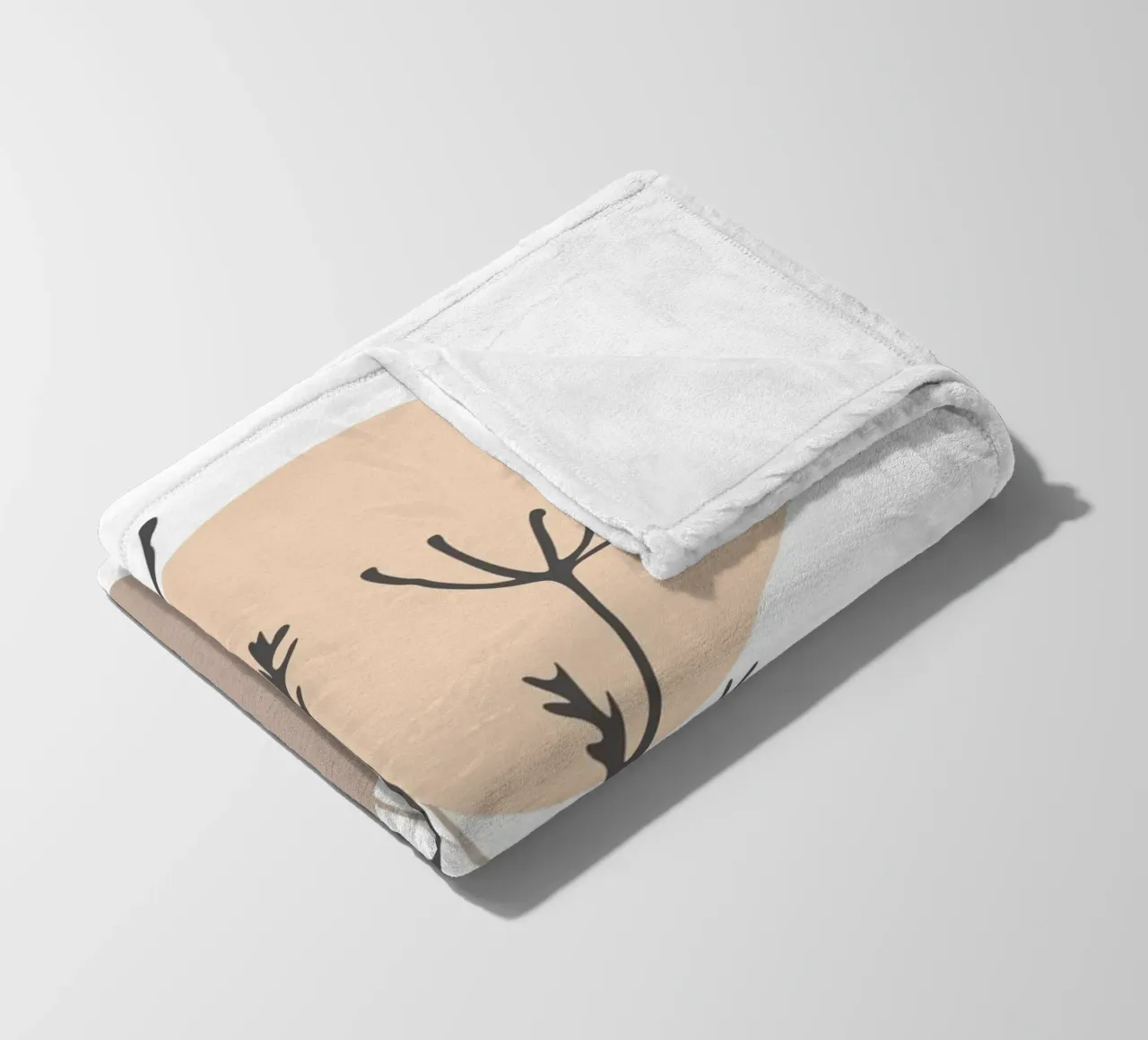 abstract dry branch coperta in pile da vintageshop