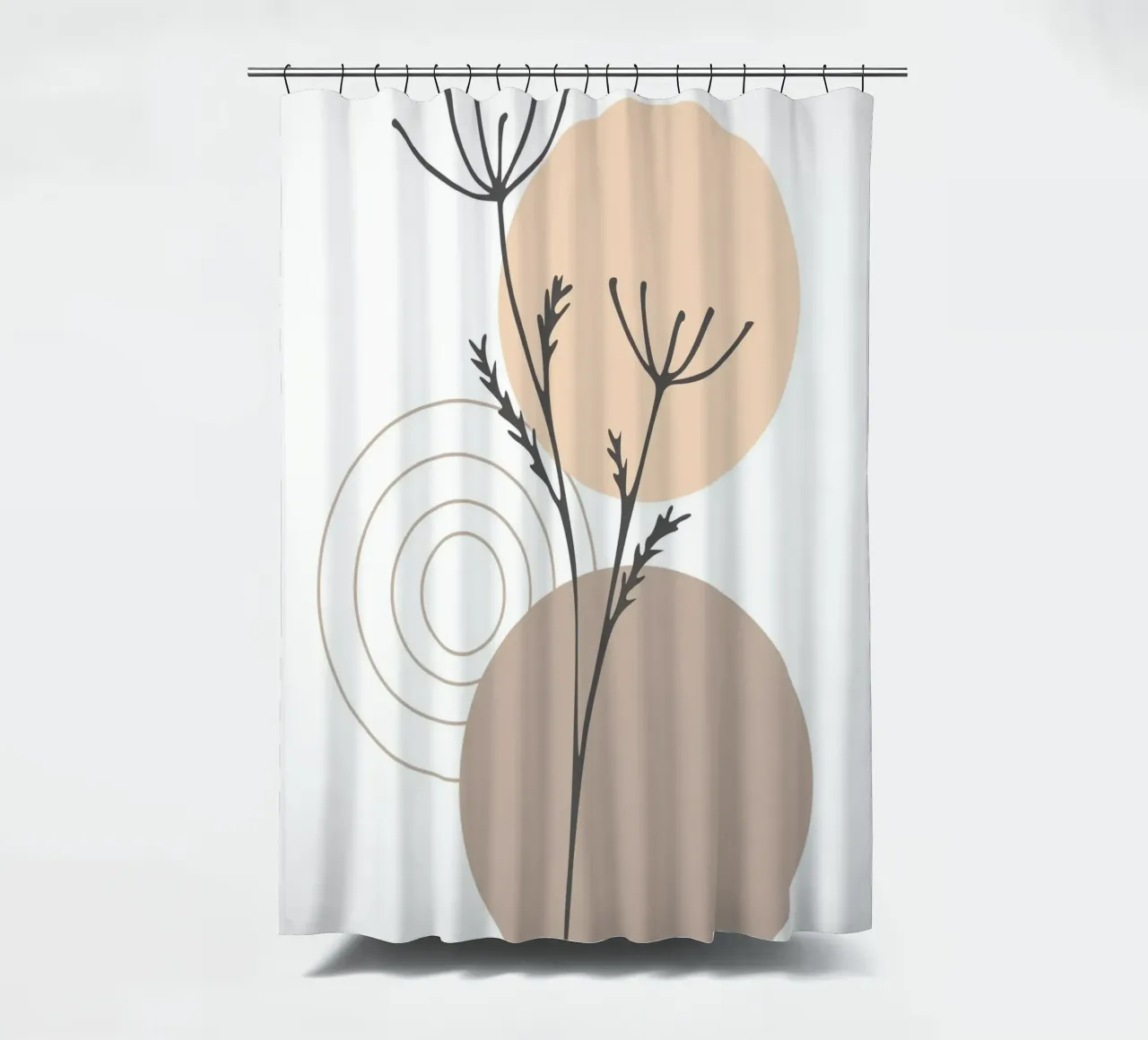 abstract dry branch tenda da doccia da vintageshop