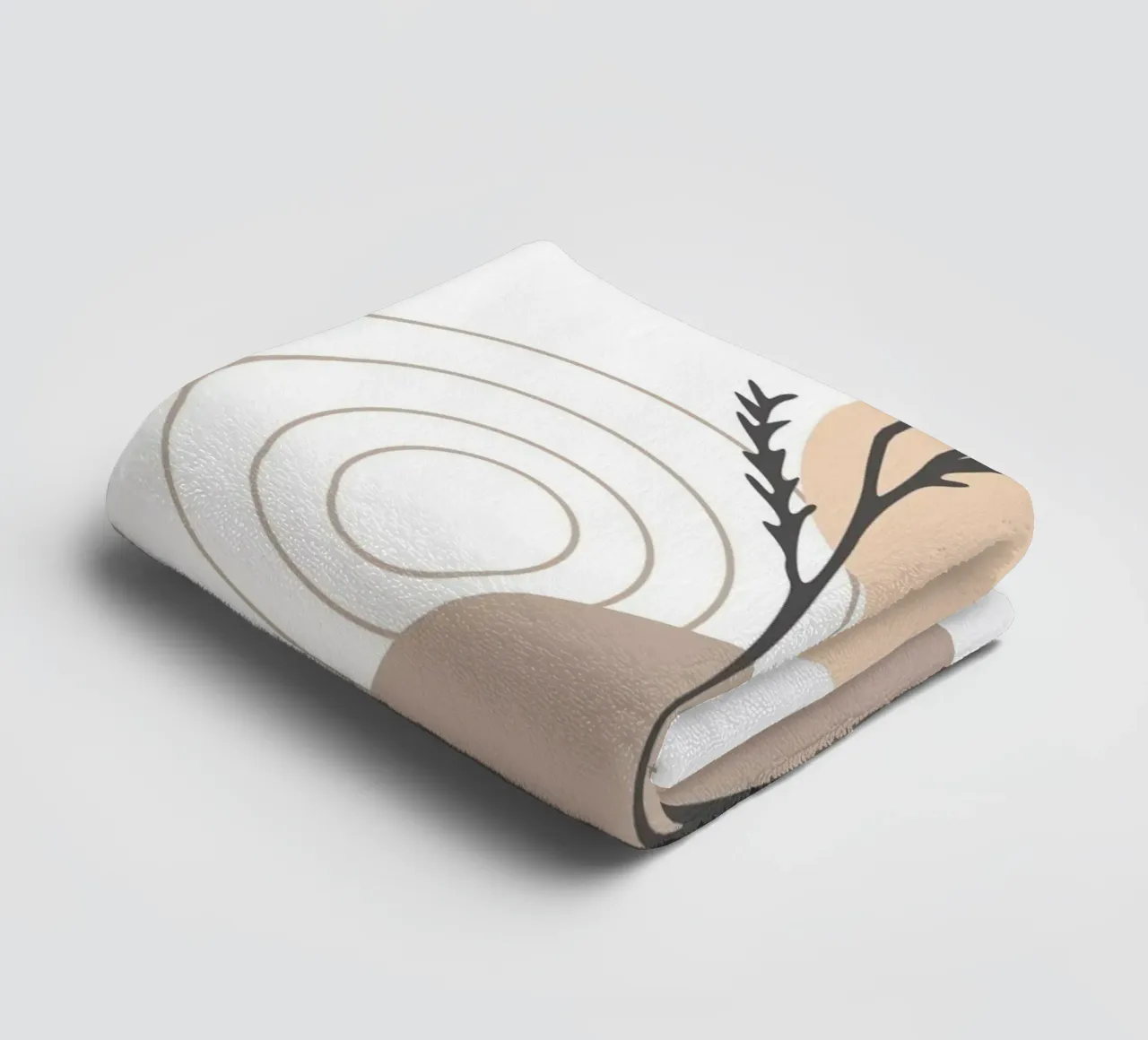 abstract dry branch asciugamano da bagno da vintageshop