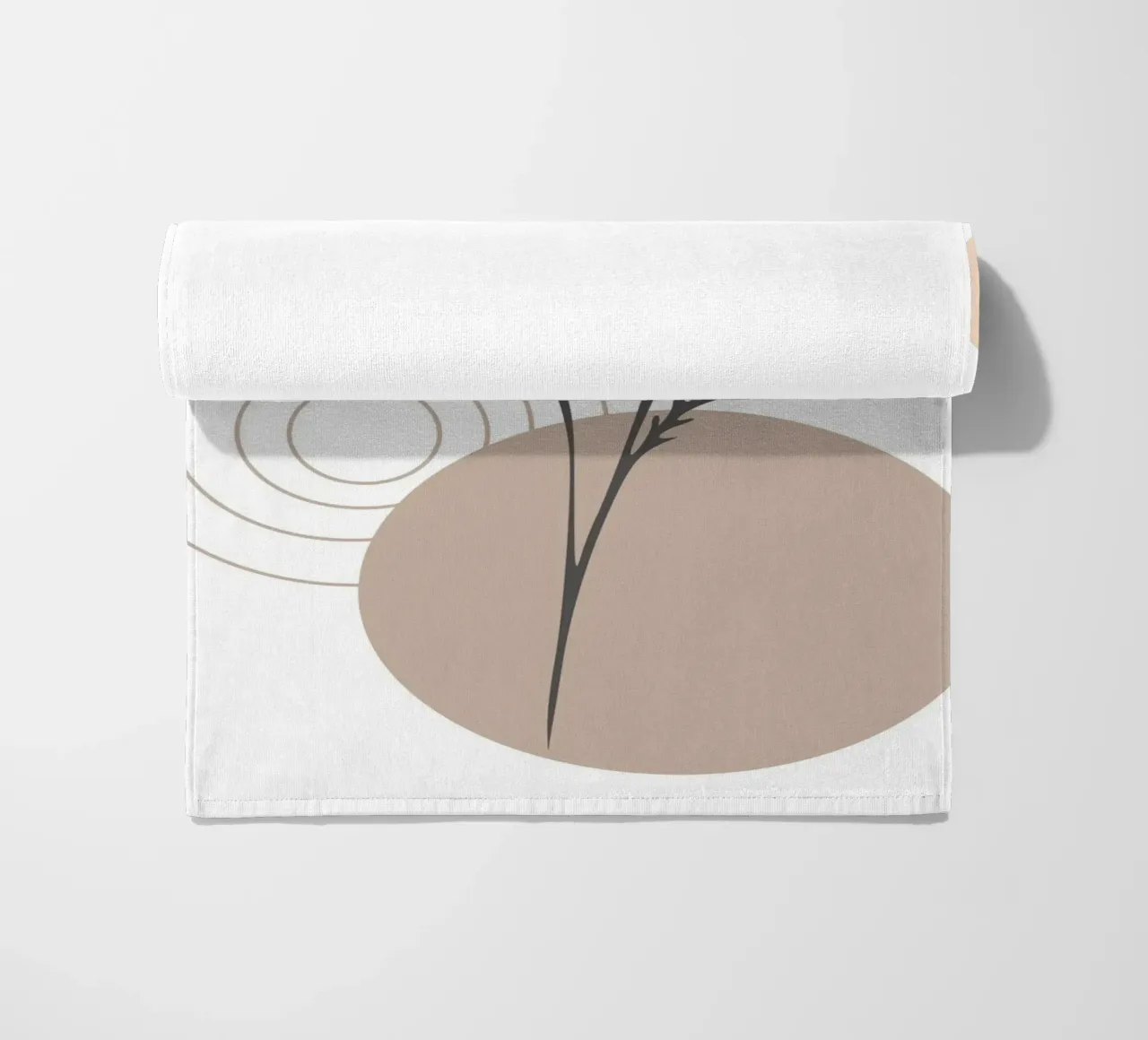abstract dry branch telo mare da vintageshop
