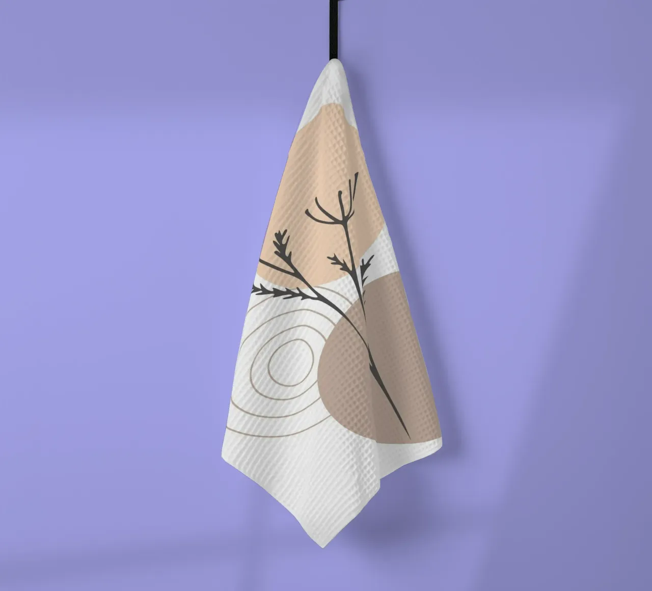 abstract dry branch canovaccio da cucina da vintageshop