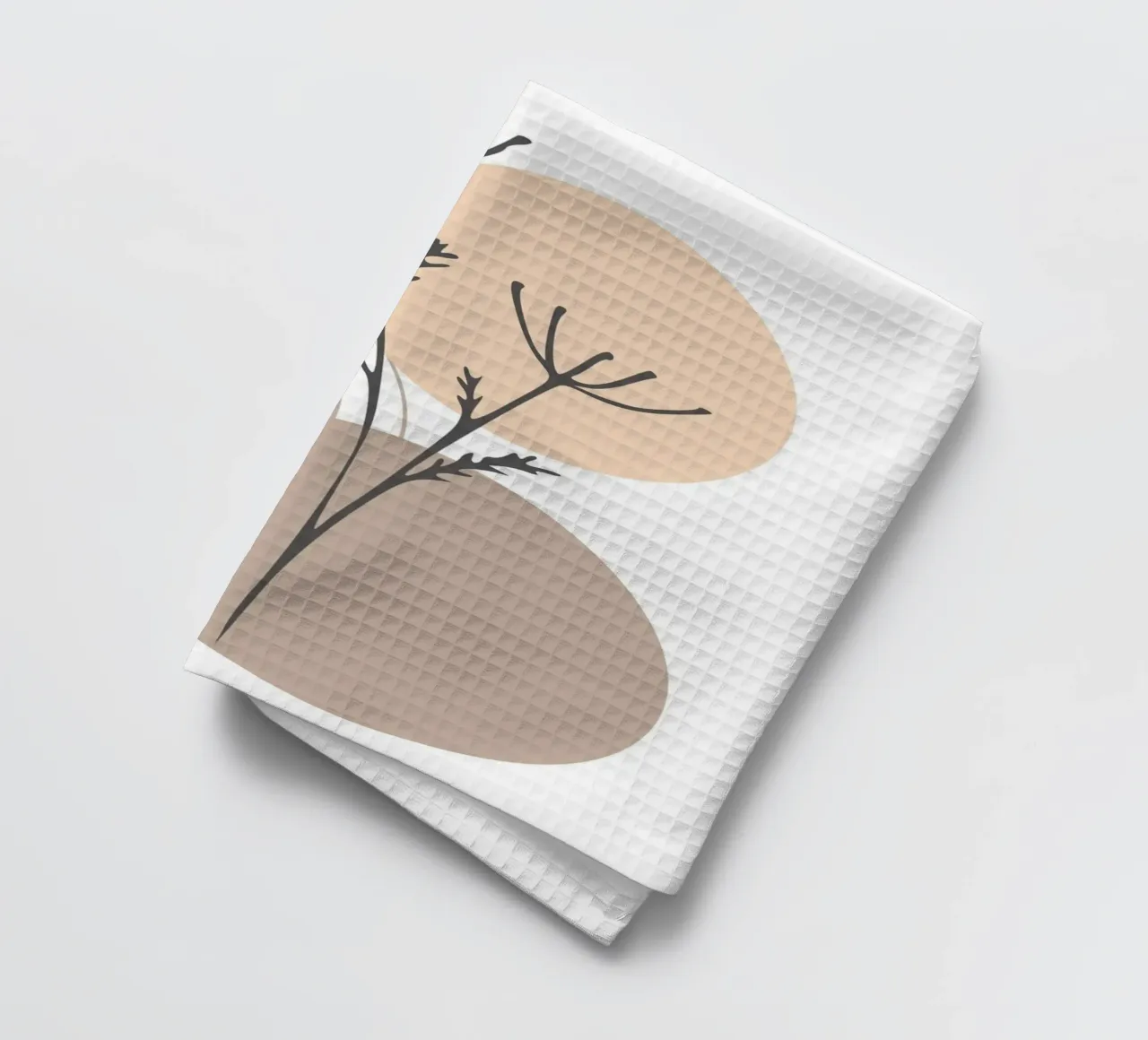 abstract dry branch canovaccio da cucina da vintageshop