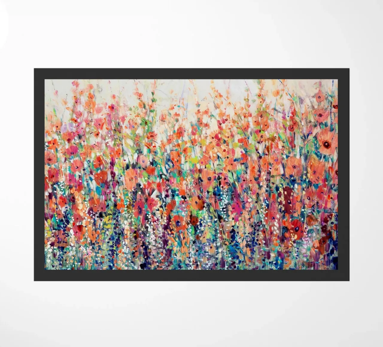 fiori selvatici colorati zerbino da Karl Martin
