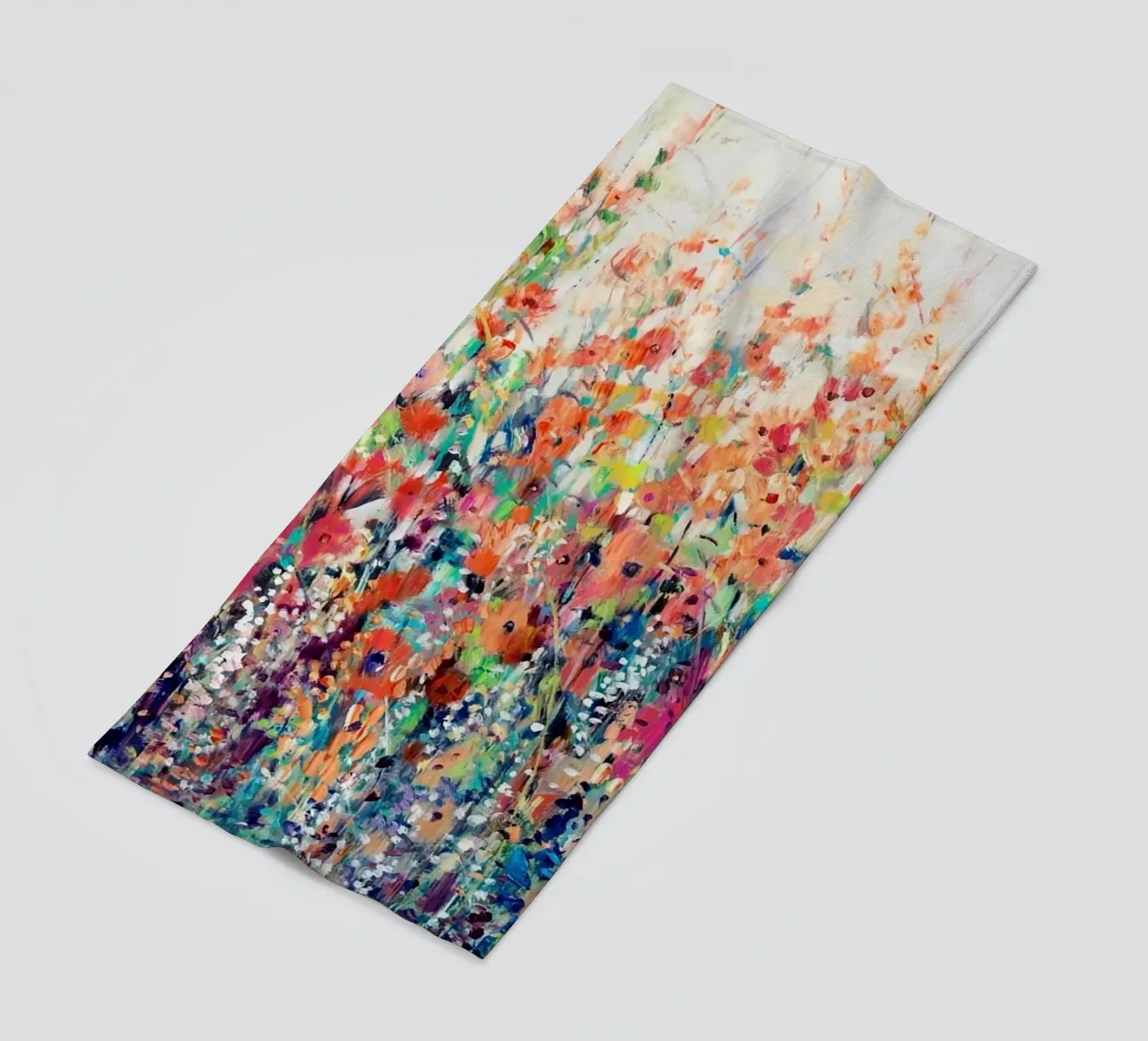 fiori selvatici colorati telo mare da Karl Martin