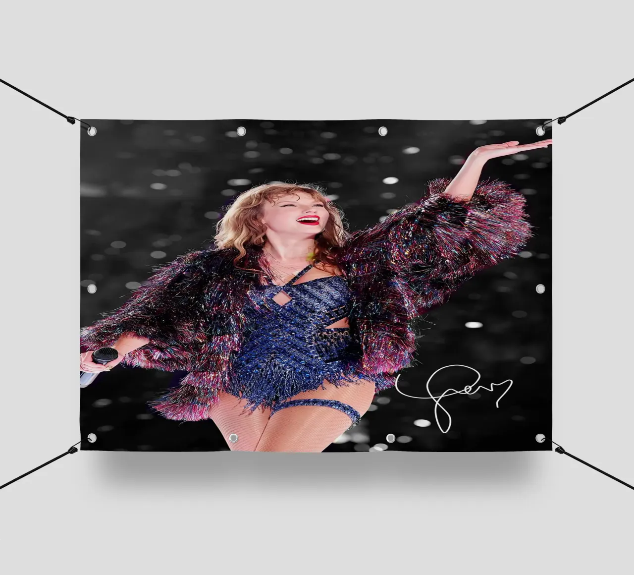 La bellezza di Taylor Swift telo in pvc da shiners