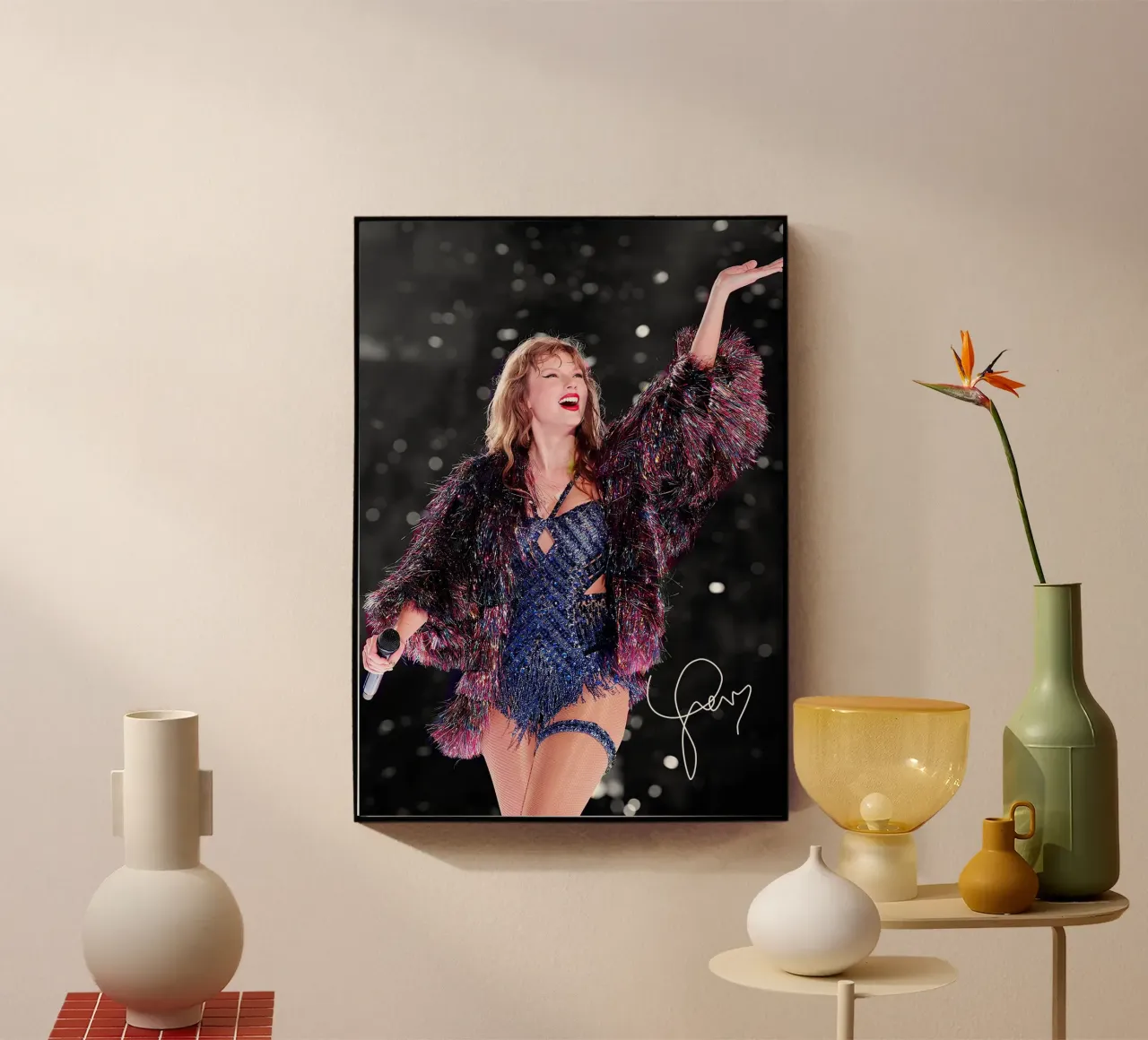 La bellezza di Taylor Swift plexiglass da shiners
