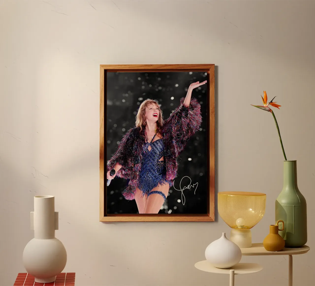 La bellezza di Taylor Swift alluminio dibond da shiners