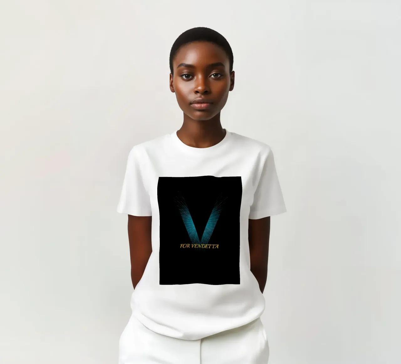 Design di V For Vendetta t-shirt da Urban Life