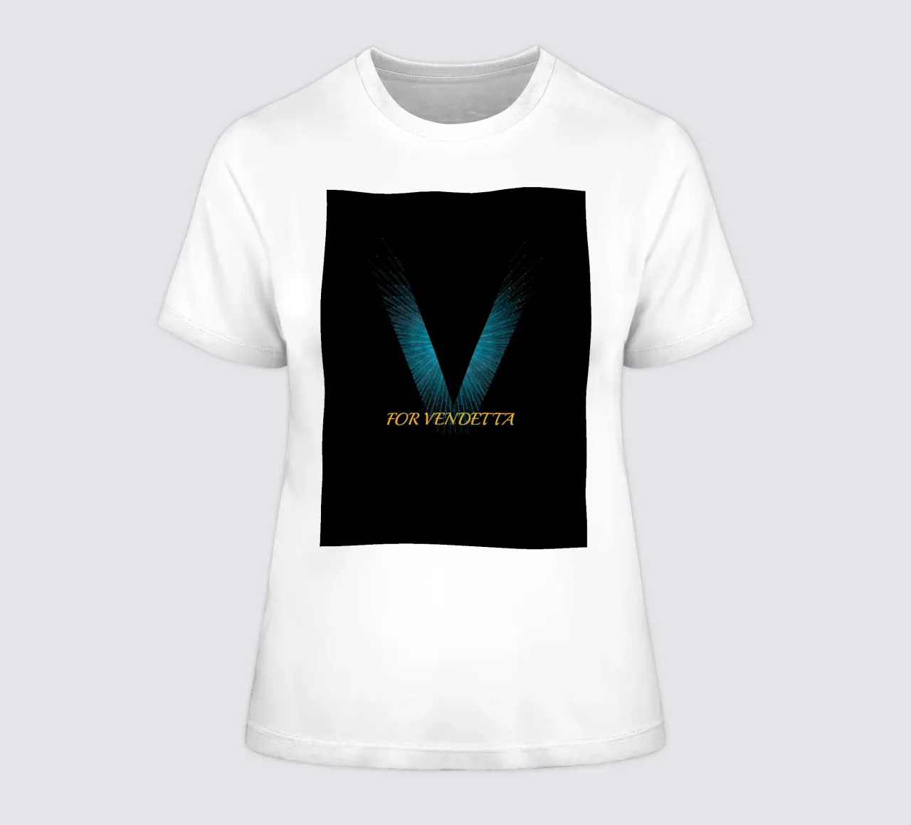 Design di V For Vendetta t-shirt da donna da Urban Life