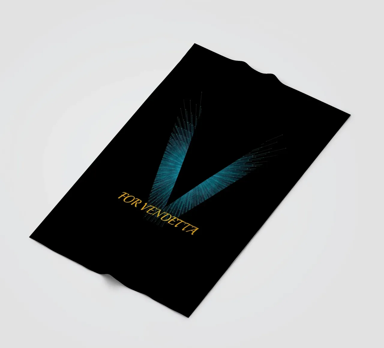 Design di V For Vendetta coperta in pile da Urban Life