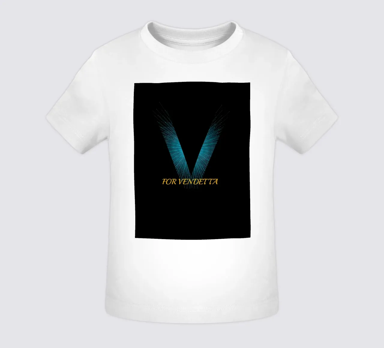 Design di V For Vendetta maglietta neonato da Urban Life