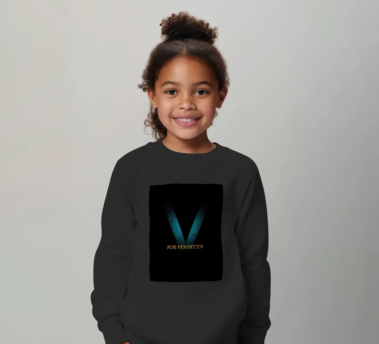 Design di V For Vendetta felpa bambino da Urban Life