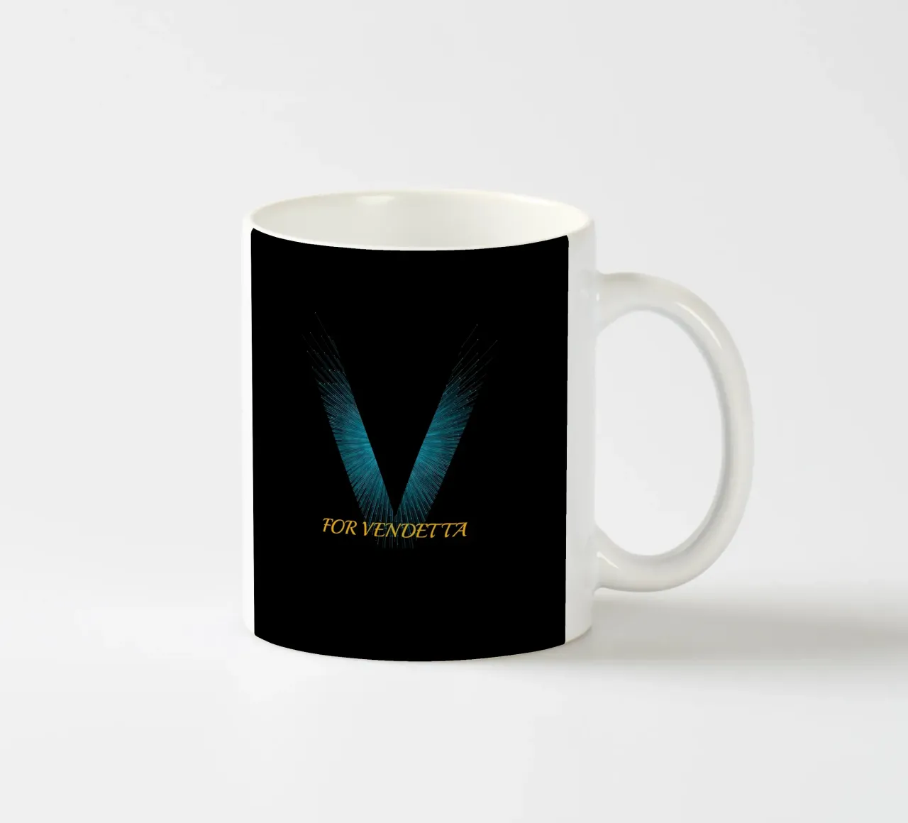 Design di V For Vendetta tazza in ceramica da Urban Life