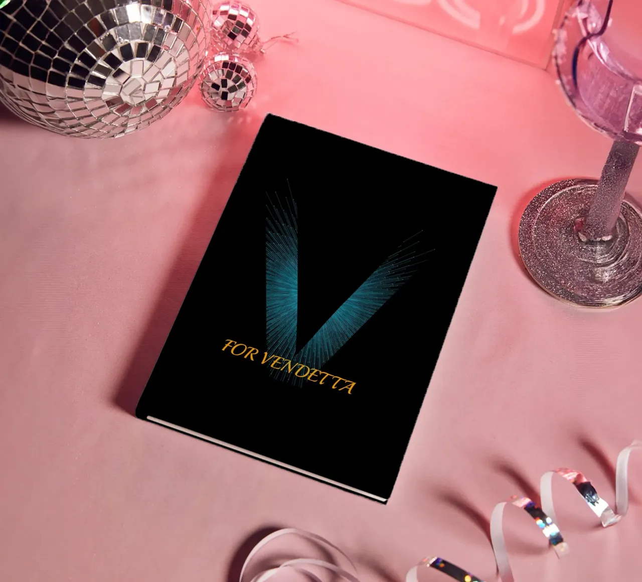 V For Vendetta Design notebook by Urban Life