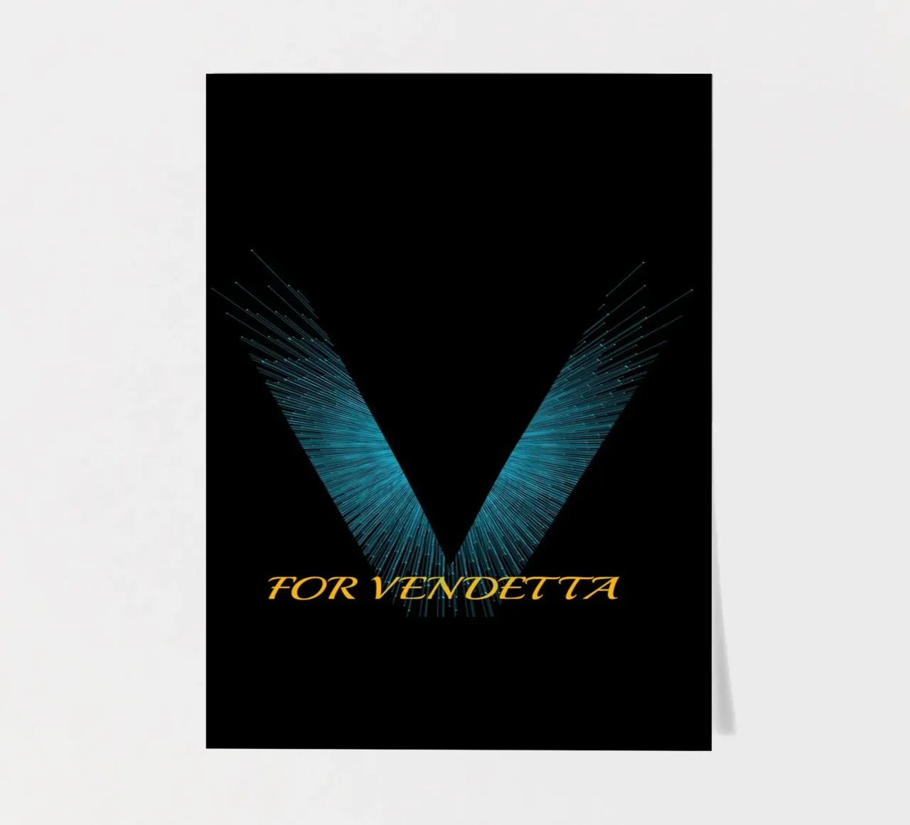 Design di V For Vendetta foglio adesivo da Urban Life
