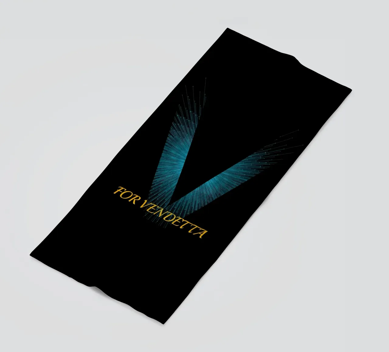 Design di V For Vendetta telo mare da Urban Life