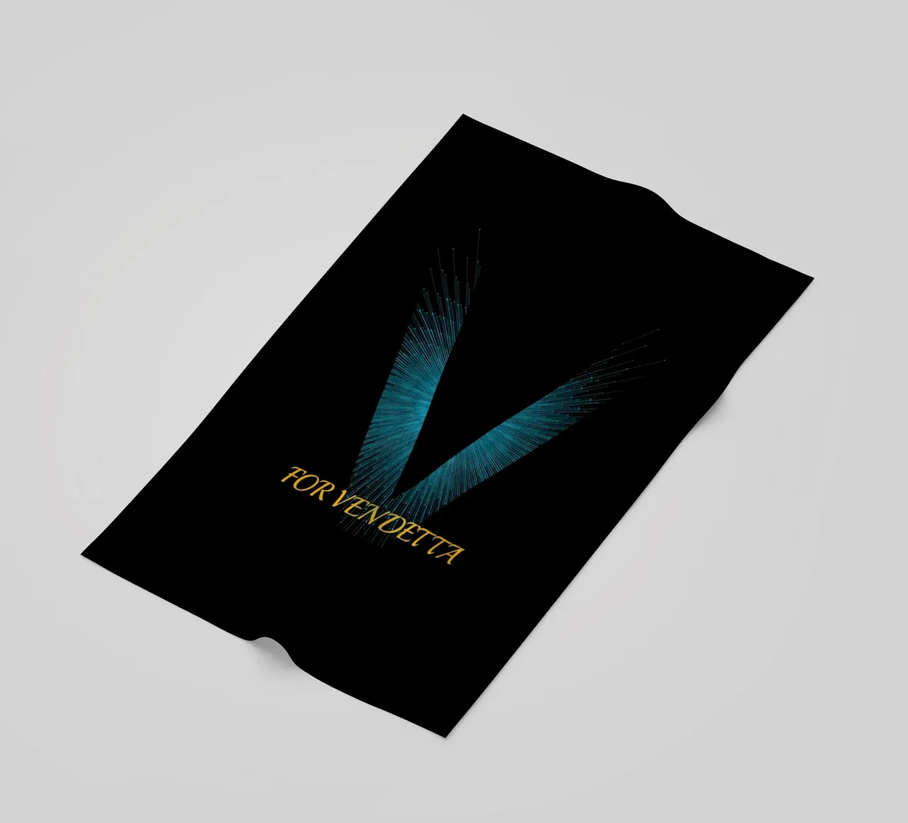 Design di V For Vendetta telo mare da Urban Life