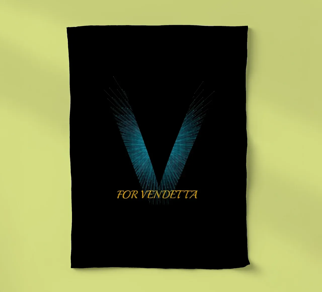 Design di V For Vendetta canovaccio da cucina da Urban Life