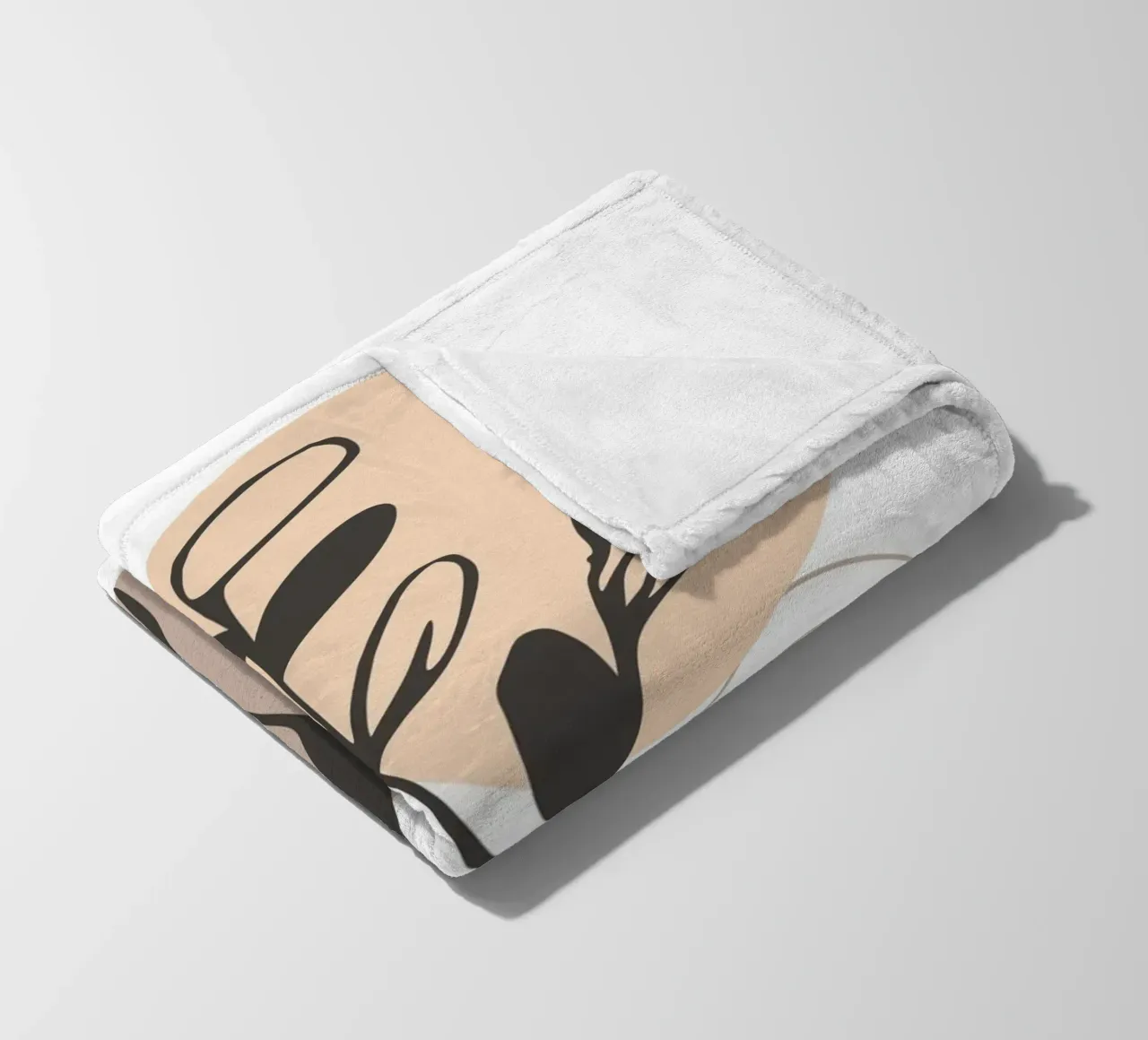 abstract dry branch 2 coperta in pile da vintageshop