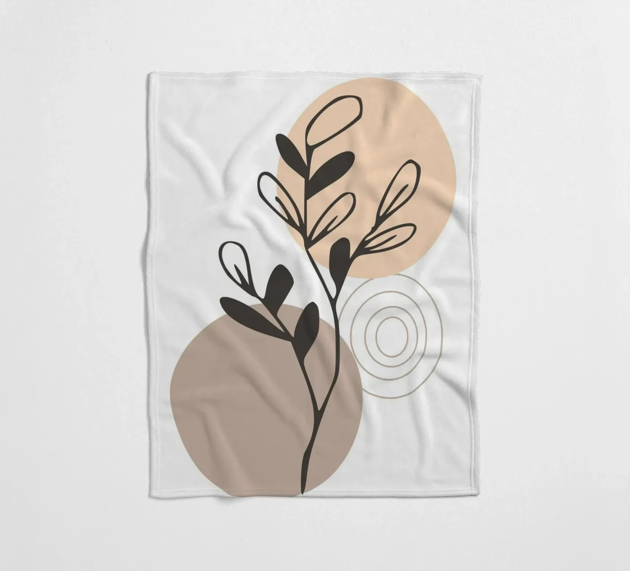 abstract dry branch 2 coperta in pile da vintageshop